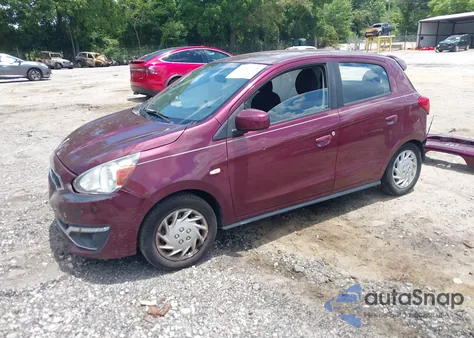 2017 Mitsubishi Mirage Es из США, поврежденный, VIN ML32A3HJ4HH000569